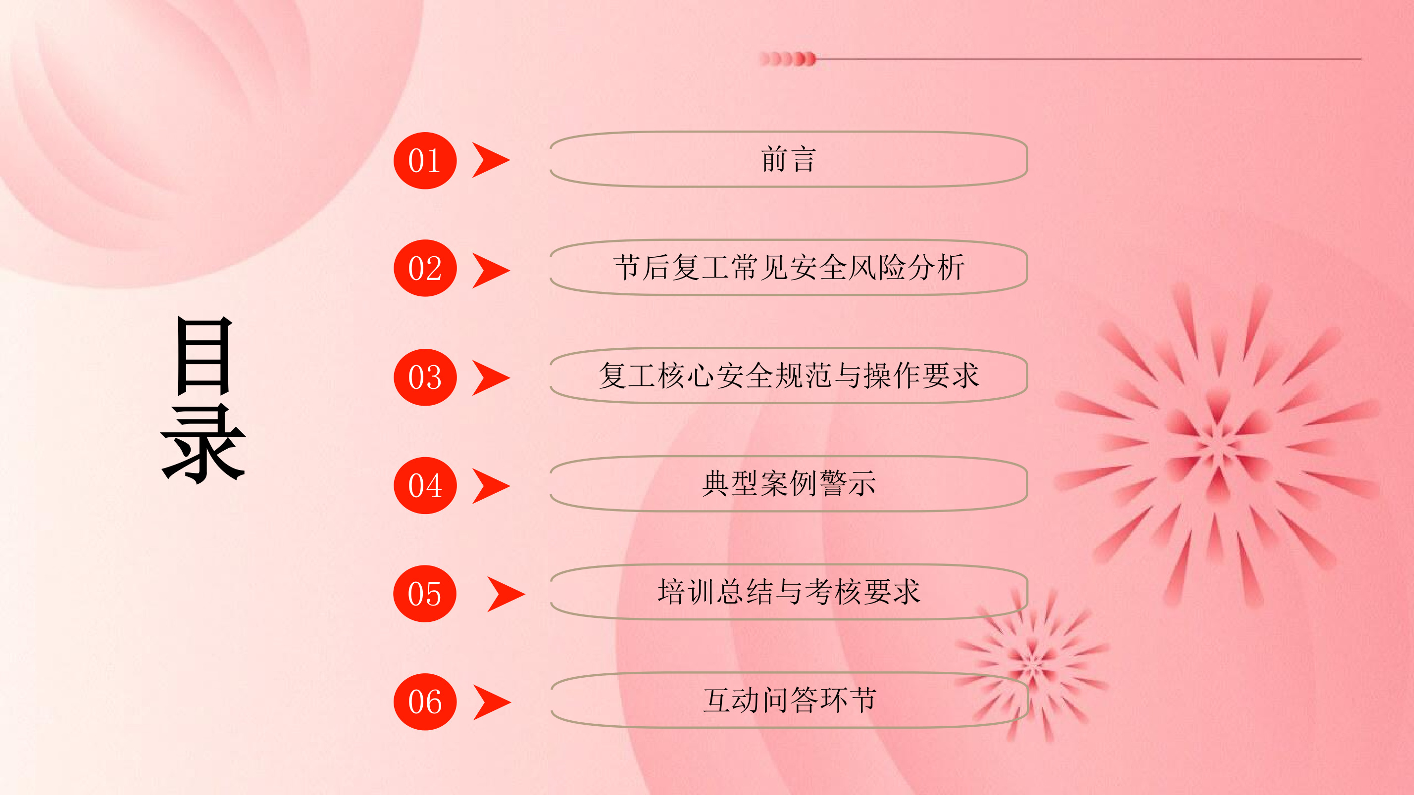 2026年春节节后复工安全教育培训课件 - 第 2 页